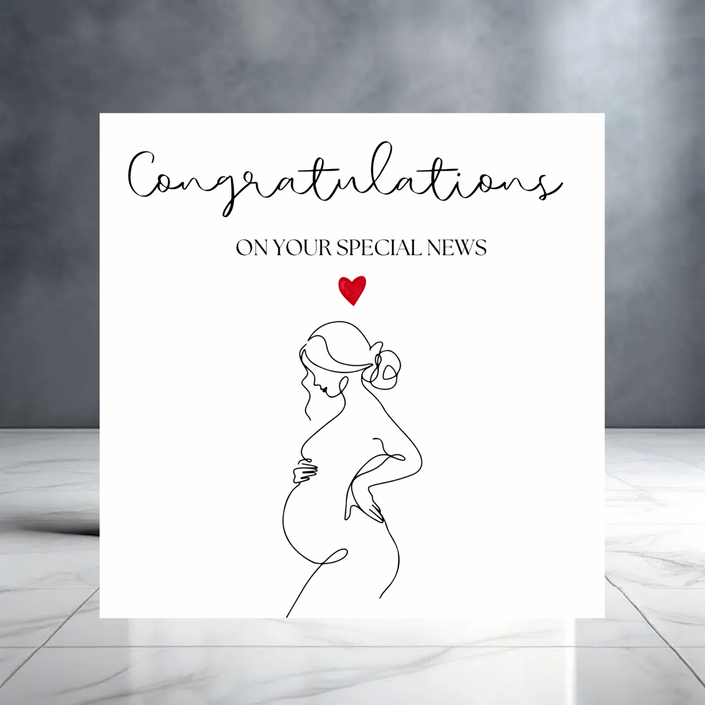 Congratulations on Your Special News - Pregnancy / New Baby Card